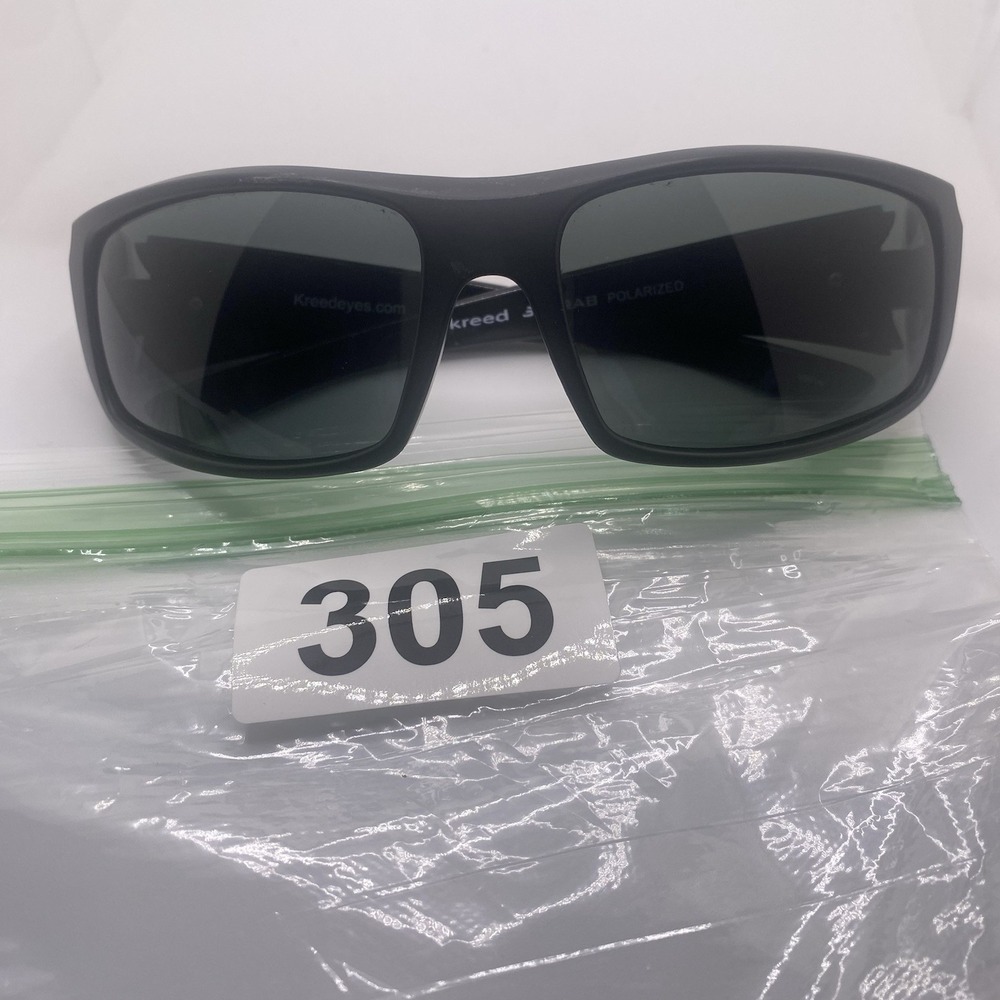Kreed Sunglasses Fortress PS 18:2 Polarized Wrap Black 305 - Picture 11 of 11